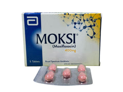 MOKSI Tablets 400Mg (1 Box  = 5 Tablets)