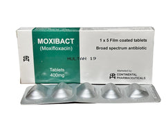 Moxibact Tablets 400Mg (1 Box  = 5 Tablets)
