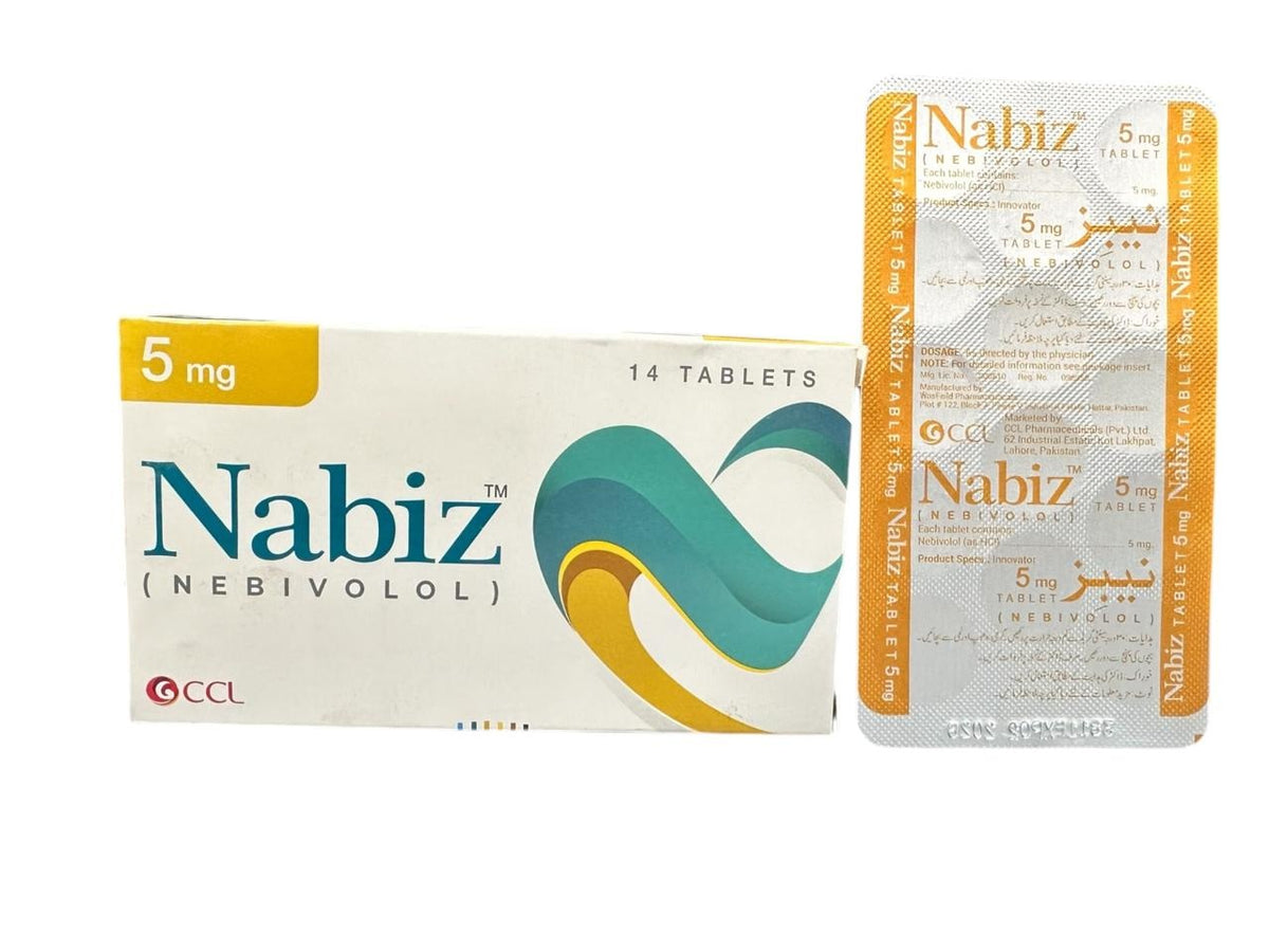 Nabiz Tablets 5Mg (1 Box = 14 Tablets)