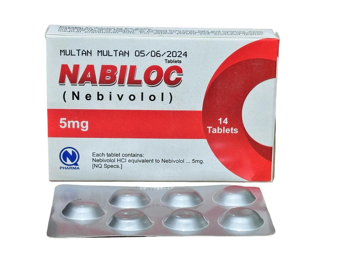 Nabiloc Tablets 5Mg (1 Strip = 7 Tablets)