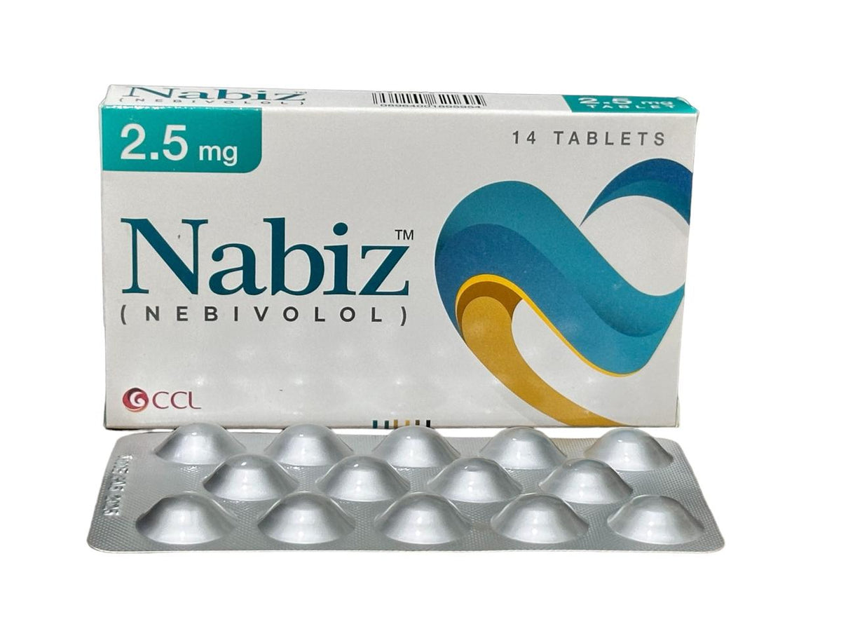 Nabiz Tablets 2.5Mg (1 Box = 14 Tablets)