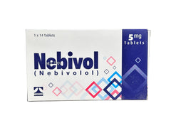 Nebivol Tablets 5Mg (1 Box = 14 Tablets)