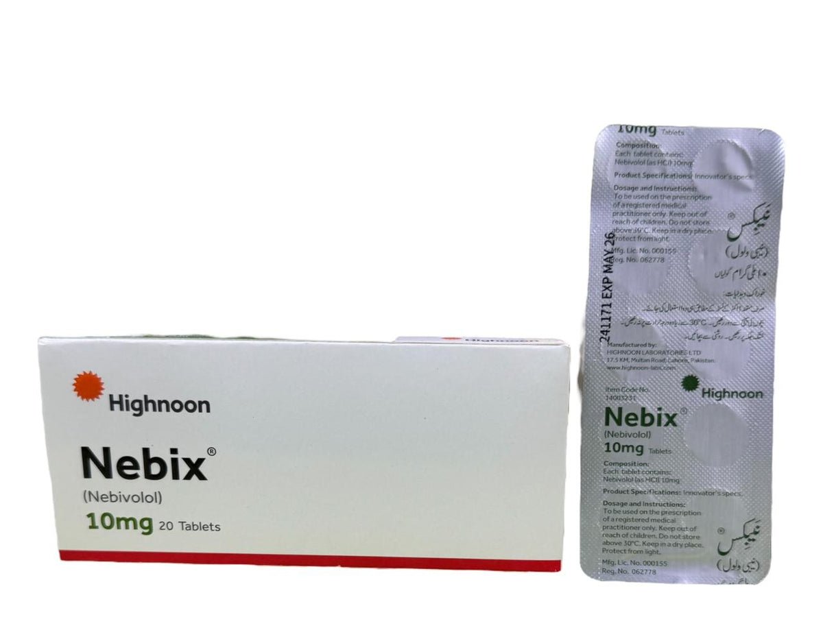 Nebix Tablet 10Mg (1 Strip = 10 Tablets)