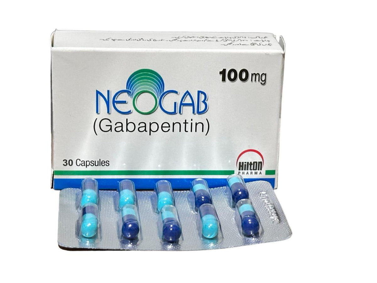 Neogab Capsules 100Mg (1 Strip = 10 Capsules)