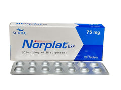 Norplat Tablets 75Mg (1 Strip = 14 Tablets)