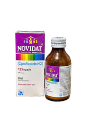 Novidat 60Ml Suspension 125Mg/5Ml