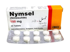 Nymsel Tablets 100Mg  (1 Strip = 10 Tablets)