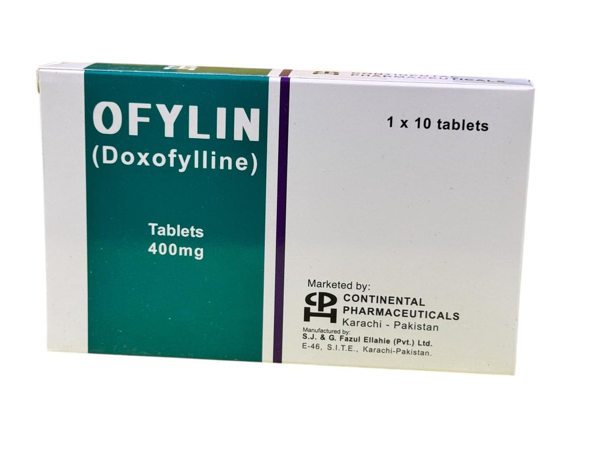 Ofylin Tablet 400mg ( 1 Box = 10 Tablets )