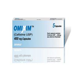 Omixim Capsules 400Mg (1 Box = 5 Capsules)