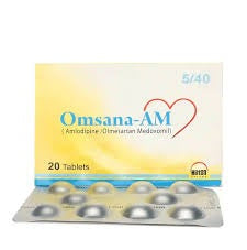 Omsana Am Tablets 5Mg/40Mg (1 Strip = 10 Tablets)