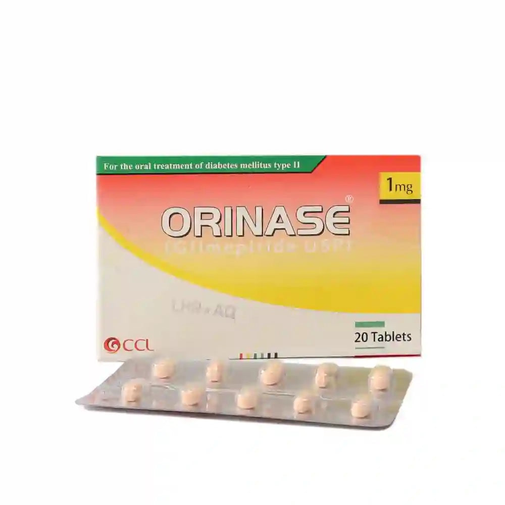 Orinase Tablets 1Mg (1 Strip = 10 Tablets)