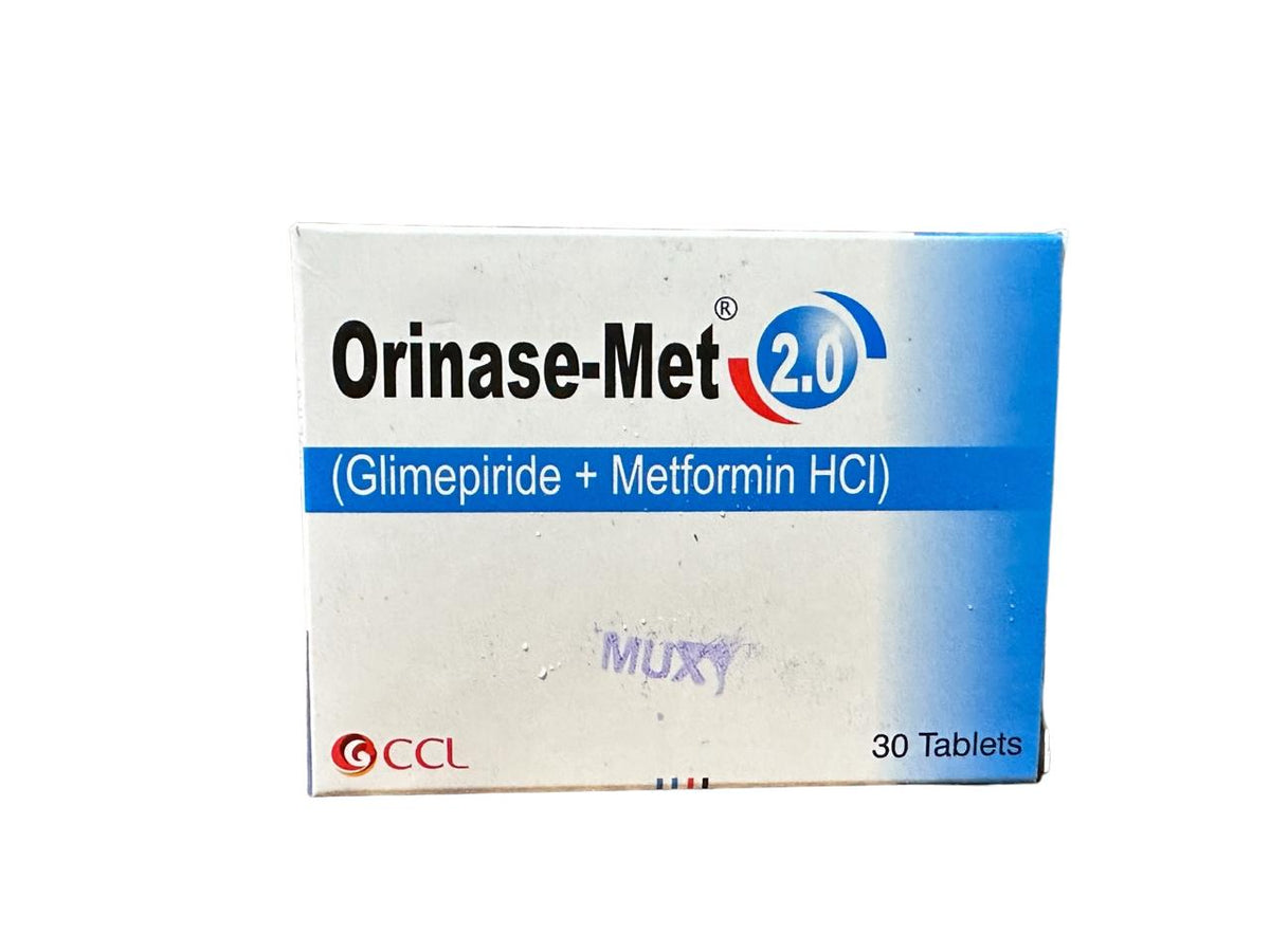 Orinase-Met Tablets 2/500Mg (1 Strip = 10 Tablets)