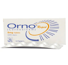 Orno Rapid Tablets 8Mg (1 Strip = 10 Tablets)