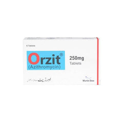 Orzit Tablets 250Mg (1 Box = 6 Tablets)