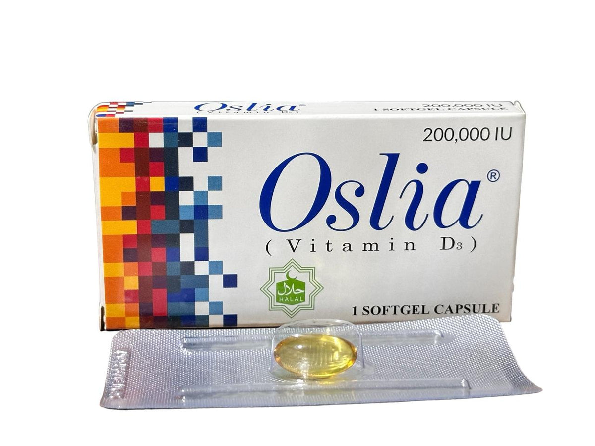 Oslia Softgel Capsules 200,000Iu (1 Box = 1 Capsule)