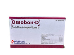 Ossobon-D Tablets (1 Strip = 10 Tablets)