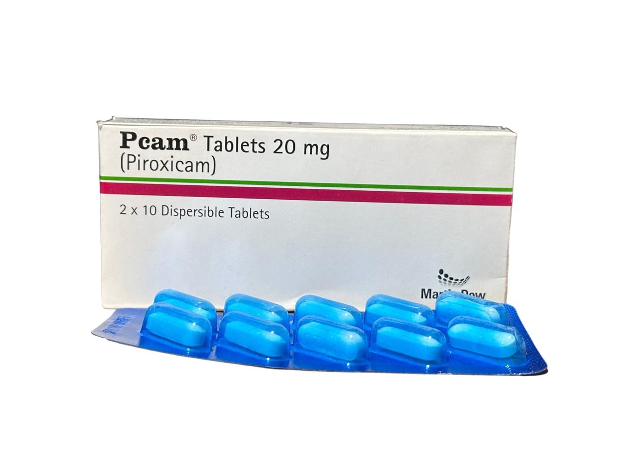 Pcam Tablets 20Mg(1 Strip = 10 Tablets) – Multan Plus Pharmacy