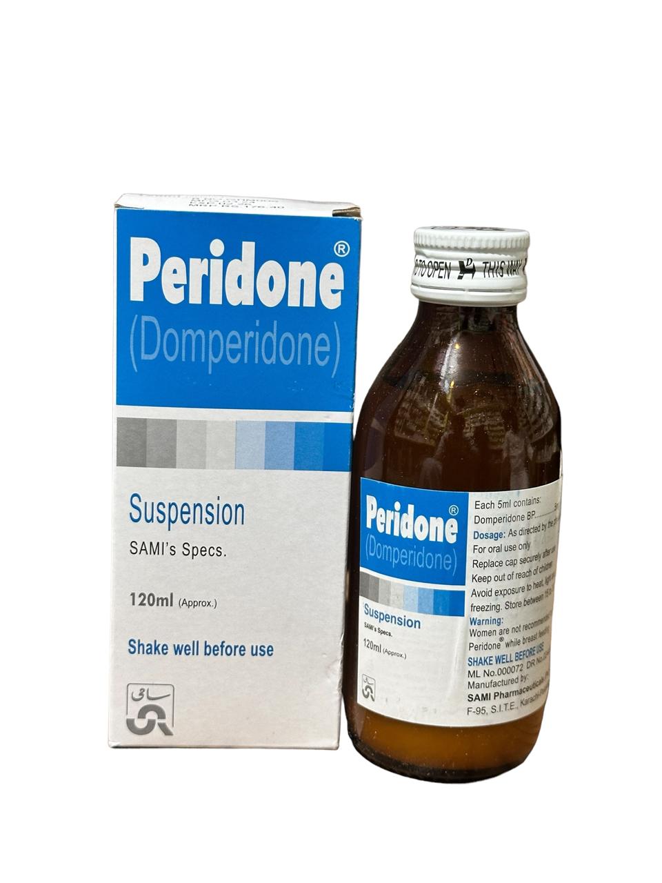 Peridone 120Ml Suspension 5Mg/5Ml