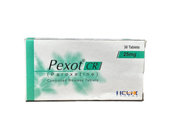 Pexot Cr Tablets 25Mg  (1 Strip = 10 Tablets)