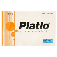 Platlo Tablets 75Mg  (1 Strip = 7 Tablets)