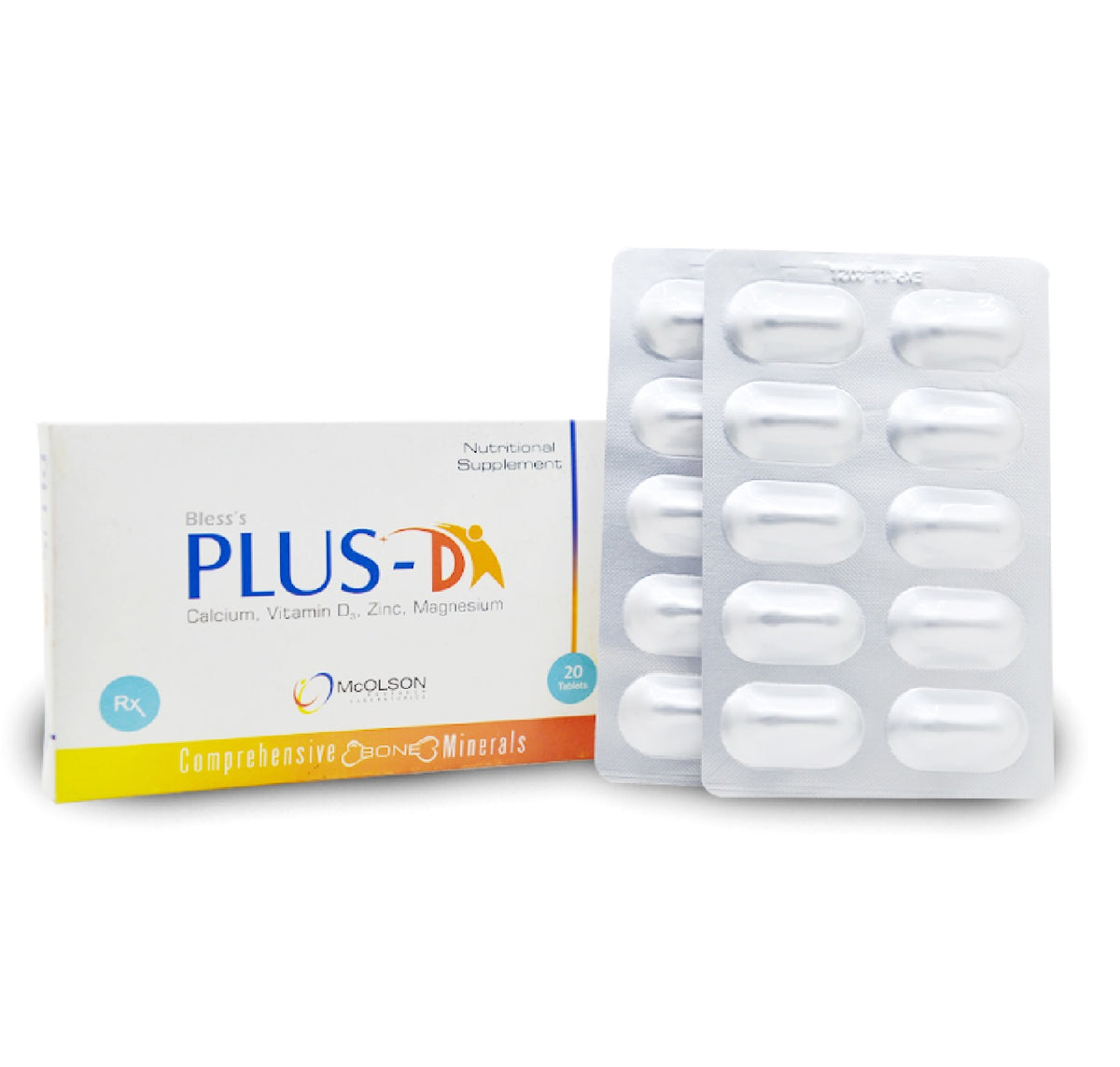 Plus D Tablet  (1 Strip = 10 Tablets)