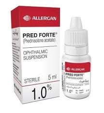 Pred Forte Eye Drops 1% 5Ml