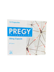 Pregy Capsules 50Mg (1 Box = 14 Capsules)