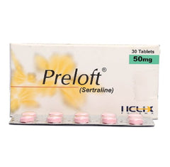 Preloft Tablets 50Mg (1 Strip = 10 Tablets)