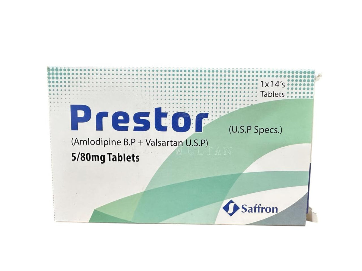 Prestor Tablets 5Mg/80Mg (1 pack = 14 Tablets)