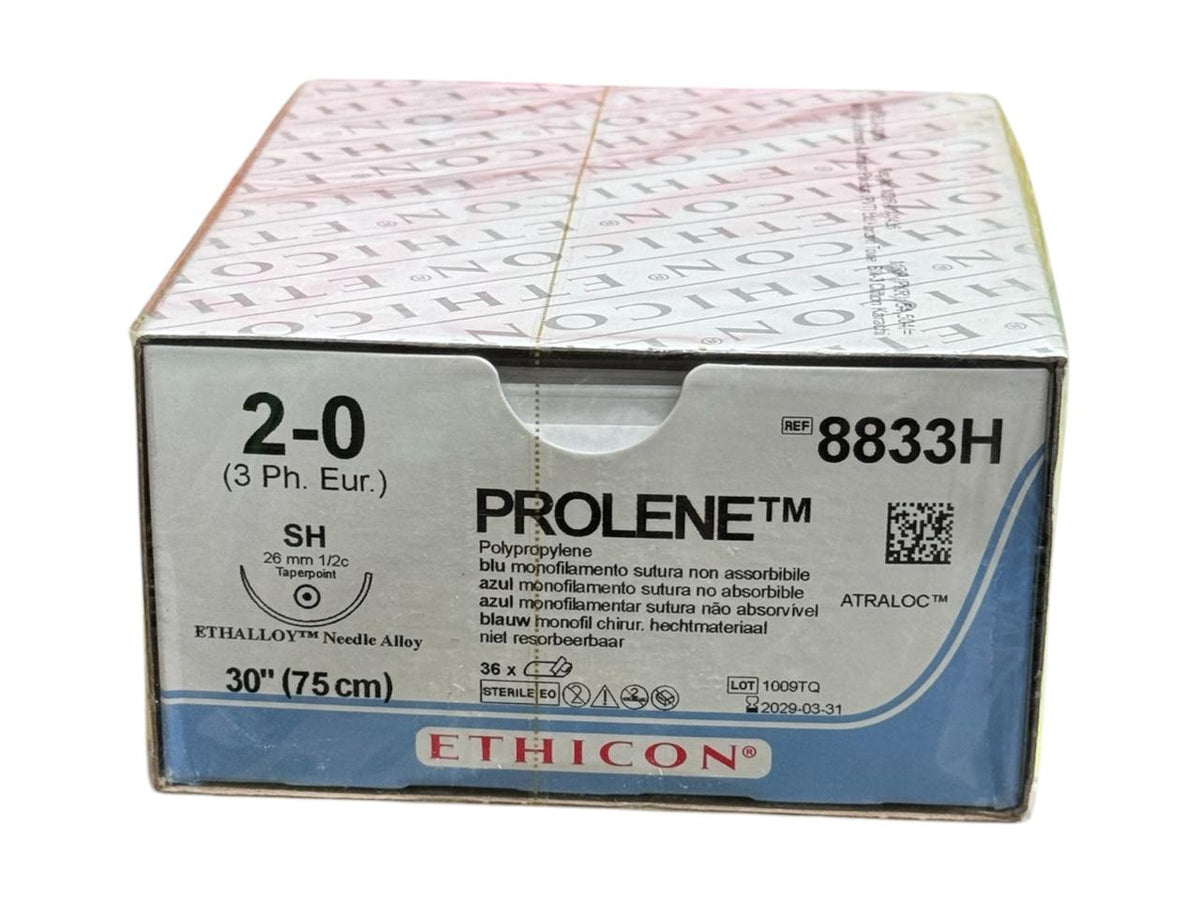 Prolene Thread Color Prolene 2-0 8833H ( Single Foil ) – Multan Plus Pharmacy