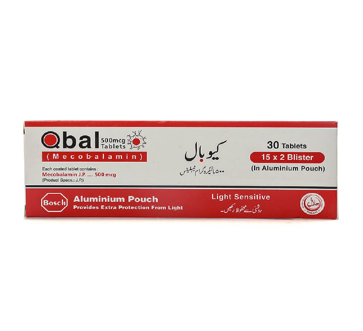 Qbal Tablets 500Mcg (1 Strip = 10 Tablets)