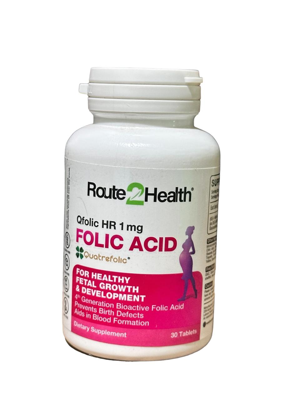 Qfolic Hr Tablets 1Mg (1 Bottle = 30 Tablets)