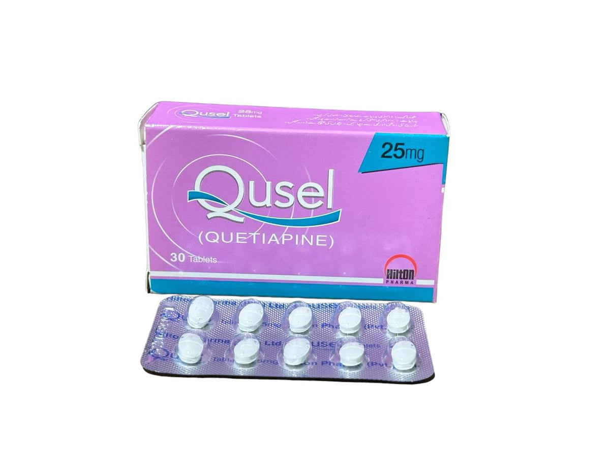 Qusel Tablets 25Mg (1 Strip = 10 Tablets)