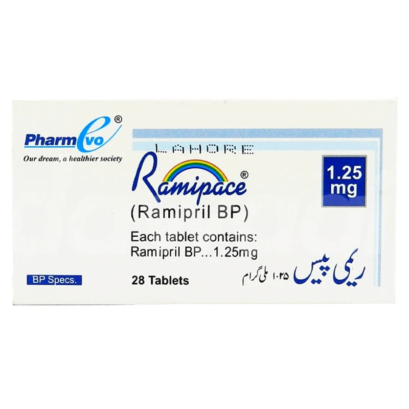 Ramipace Tablets 1.25Mg (1 Strip = 14 Tablets)