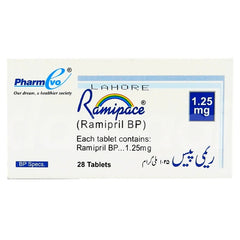 Ramipace Tablets 1.25Mg (1 Strip = 14 Tablets)