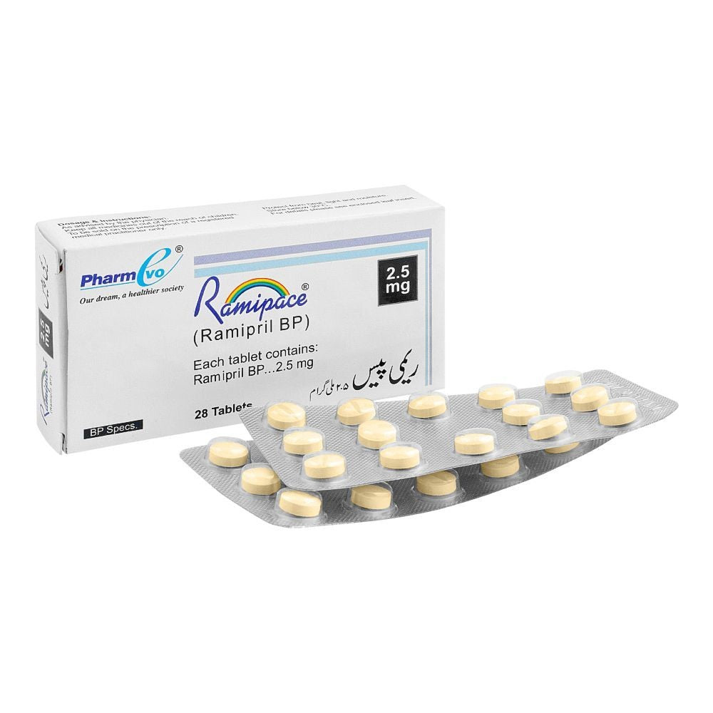 Ramipace Tablets 2.5Mg (1 Strip = 14 Tablets)
