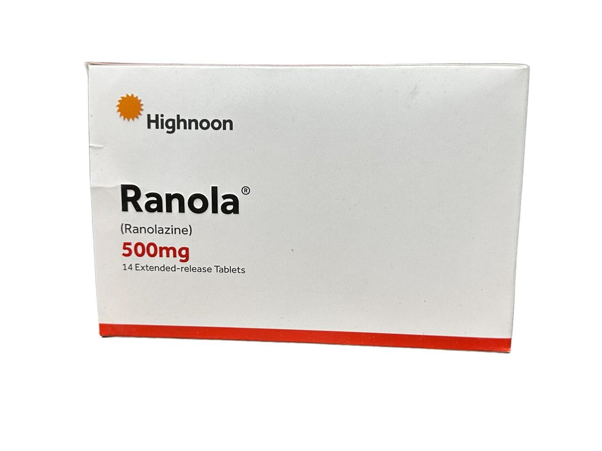 Ranola Tablets 500Mg (1 Strip = 10 Tablets)