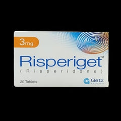 Risperiget Tablets 3Mg (1 Strip = 10 Tablets)