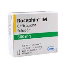 Rocephin Im Injection 500Mg (1 Box = 1 Injection)
