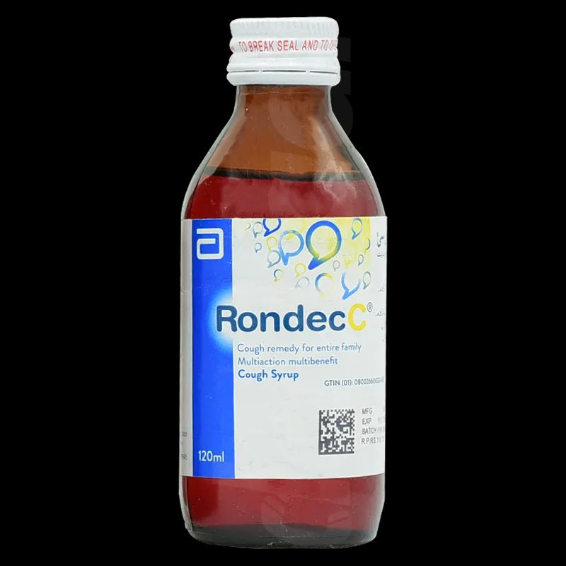 Rondec C Cough Syrup 120Ml