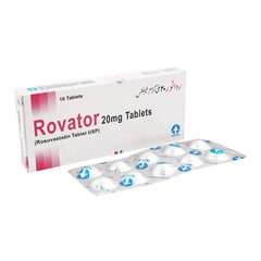 Rovator Tablets 20Mg (1 Box = 1 Strip)(1 Strip = 10 Tablets)