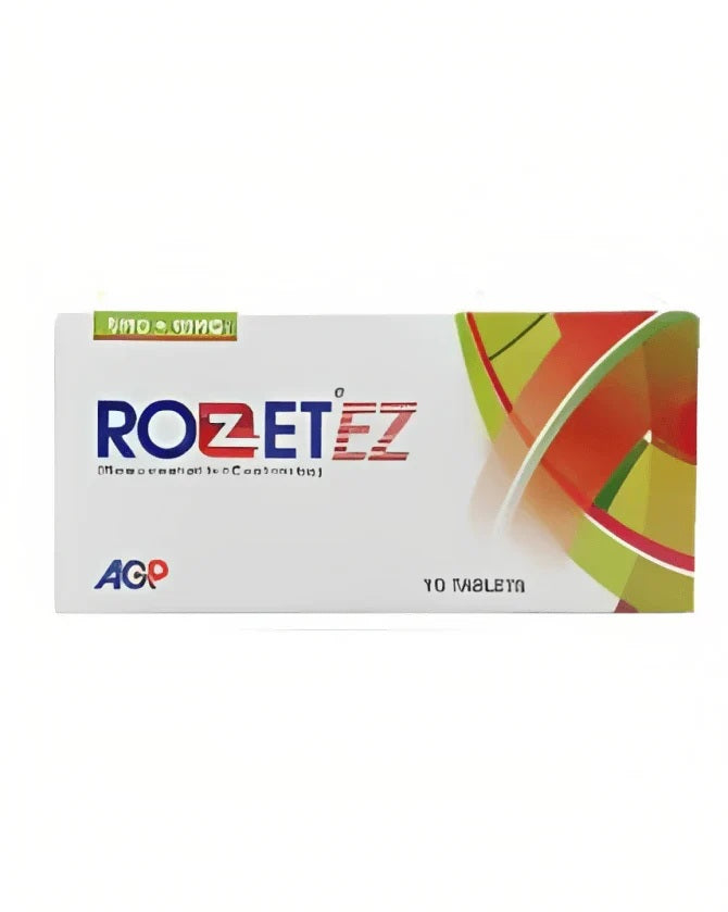 Rozet Ez Tablets 10Mg/10Mg (1 Box = 1 Strip)(1 Strip = 10 Tablets)