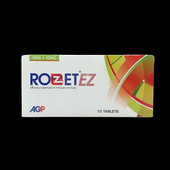 Rozet Ez Tablets 5Mg/10Mg  (1 Box = 10 Tablets)