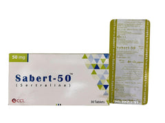 Sabert-50 Tablets 50Mg (1 Strip = 10 Tablets)