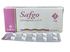 Safgo Tablets 1Mg (1 Strip = 10 Tablets)