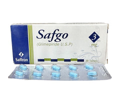 Safgo Tablets 3Mg (1 Strip = 10 Tablets)