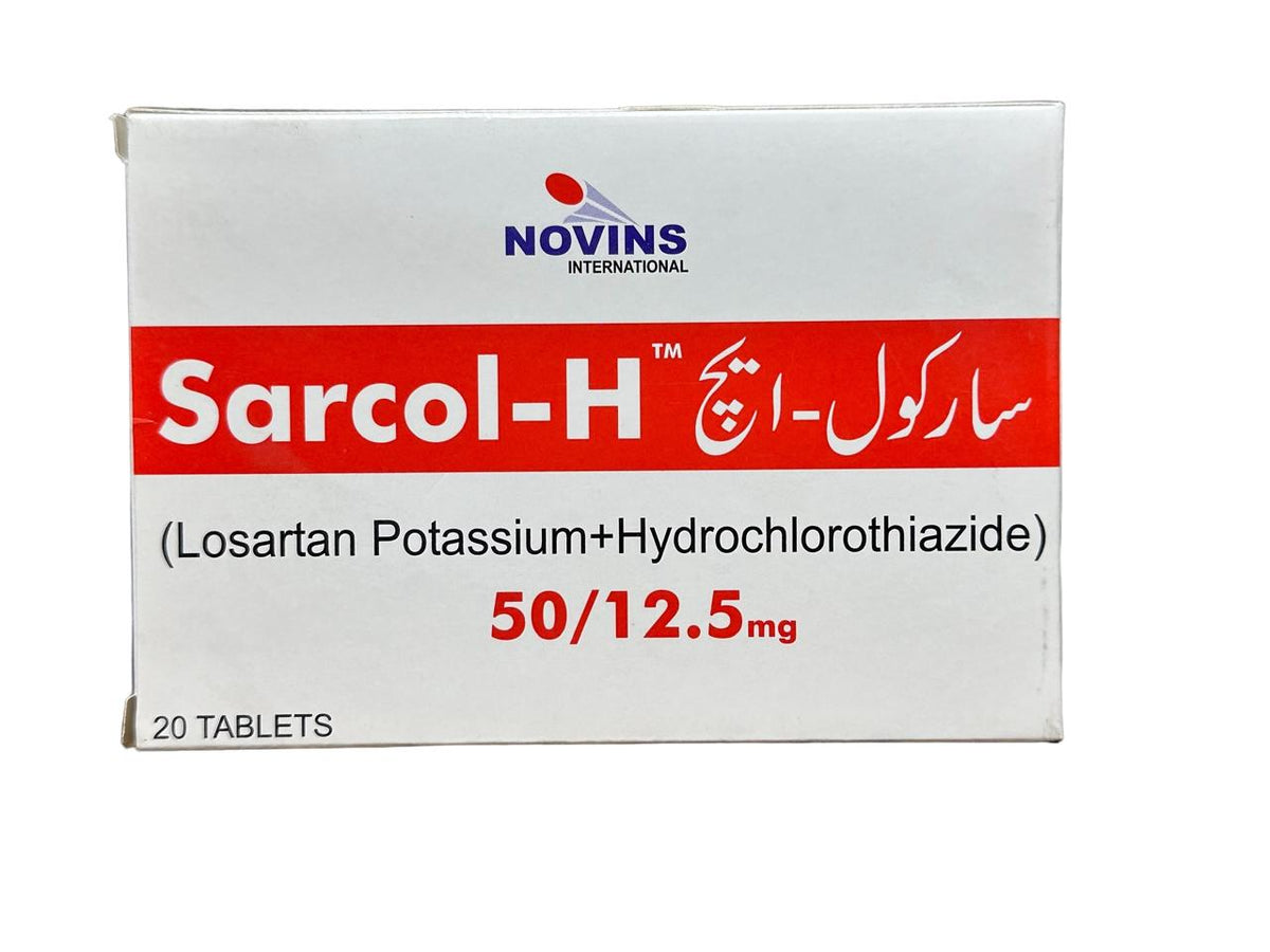 Sarcol-H Tablets 50/12.5Mg (1 Strip = 10 Tablets)