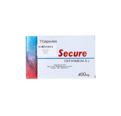 Secure Capsules 400Mg (1 Box = 7 Capsules)