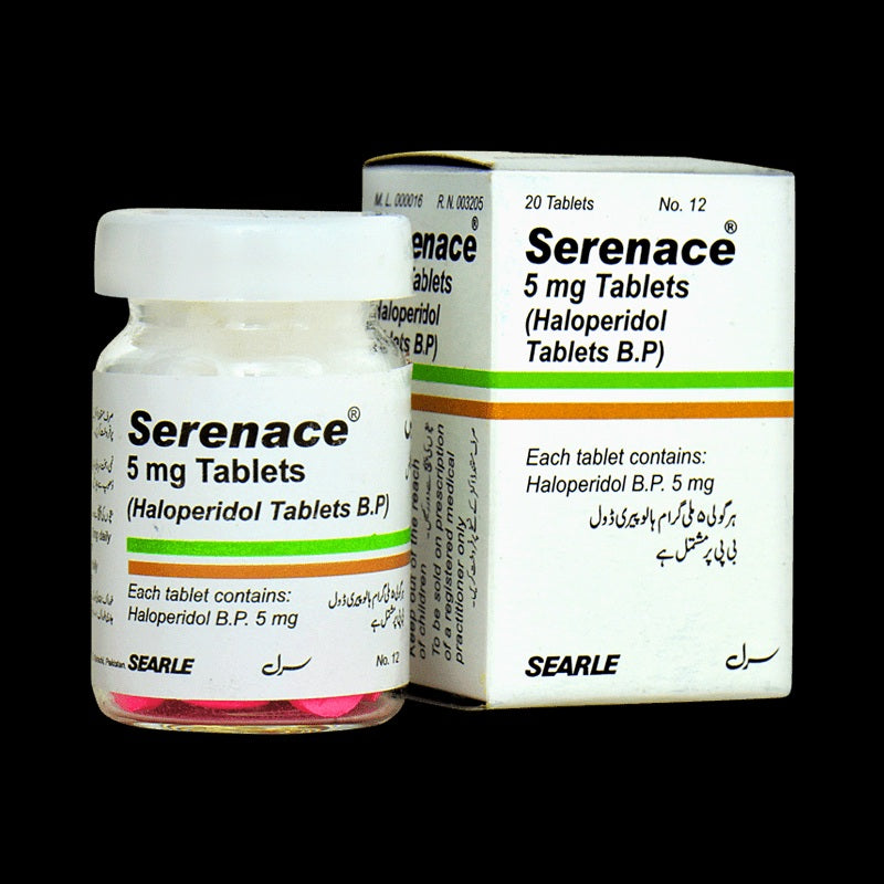 Serenace Tablets 5Mg (1 Bottle = 100 Tablets)