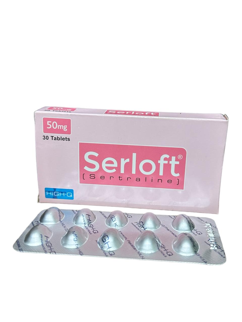 Serloft Tablets 50Mg (1 Strip = 10 Tablets)